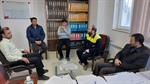 بازدید سرزده بخشدار افشار از شرکت گاز گرماب