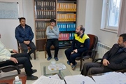 بازدید سرزده بخشدار افشار از شرکت گاز گرماب