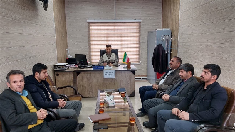 برگزاری جلسه هماهنگی با اعضای شورای اسلامی شهر گرماب