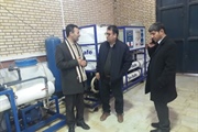بازدید بخشدار افشار از اداره آب و فاضلاب شهر گرماب