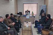 جلسه بررسی و پیگیری مشکلات مربوط به صندوق بیمه کشاورزان بخش