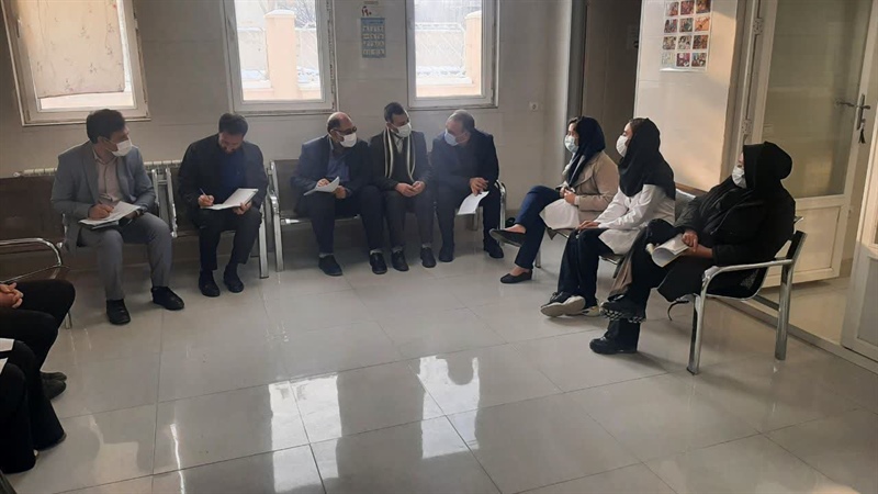 بازدید از مرکز درمانی شبانه روزی شهر گرماب