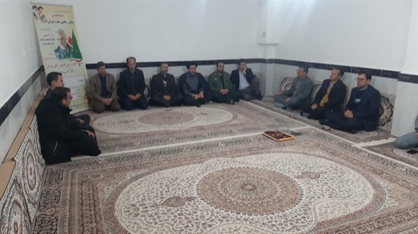 دیدار با امام جمعه شهر گرماب بمناسبت فرارسیدن دهه فجر