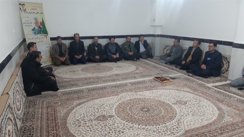 دیدار با امام جمعه شهر گرماب بمناسبت فرارسیدن دهه فجر