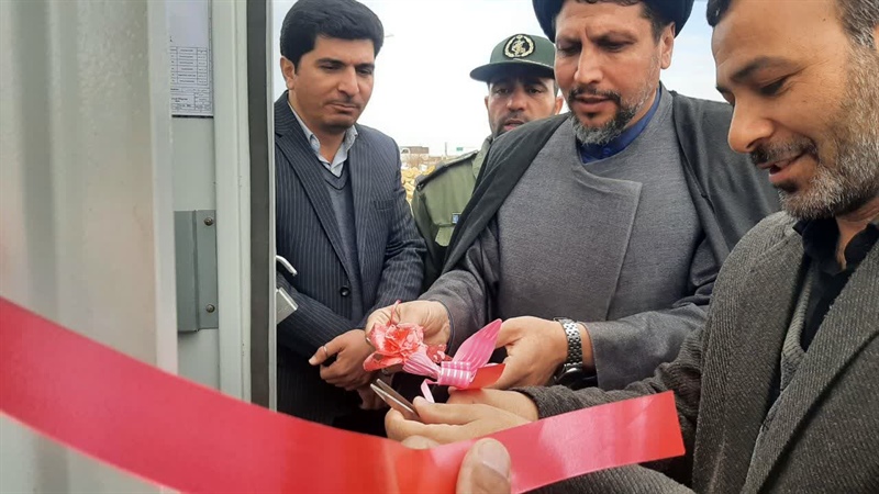 برگزاری مراسم افتتاح پروژه ساماندهی شبکه برق روستایی بخش افشار