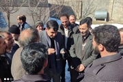بازدید از مسیر مواصلاتی روستای کندتاتار