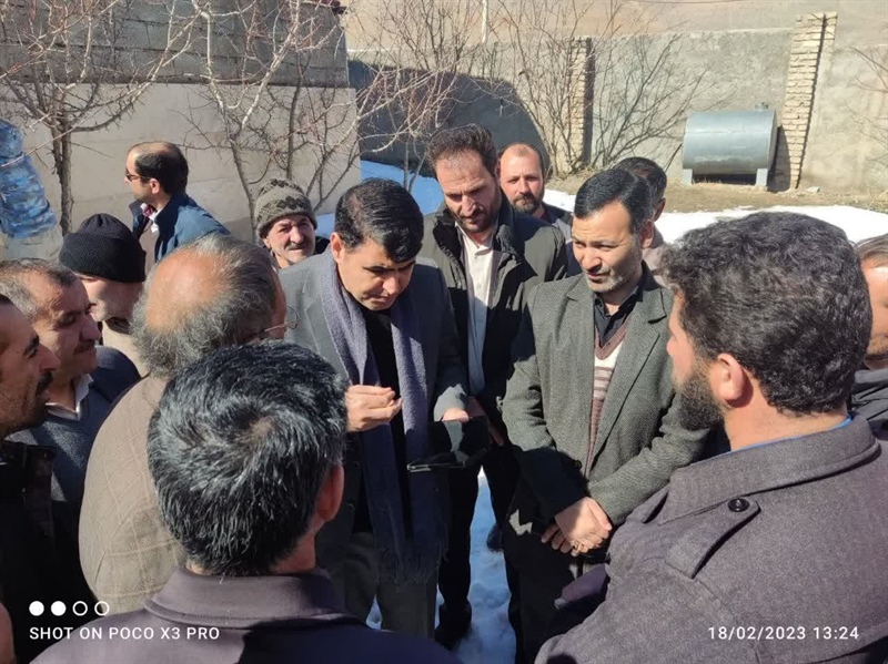 بازدید از مسیر مواصلاتی روستای کندتاتار