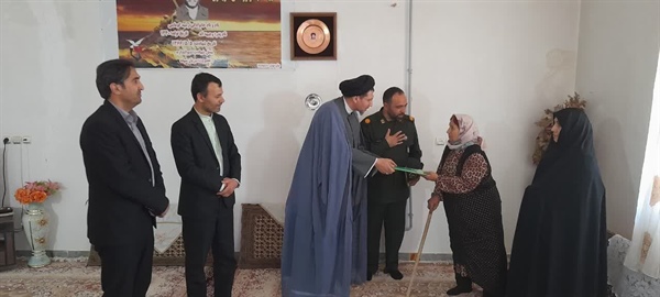 بازدید از خانواده محترم شهدا و جانبازان