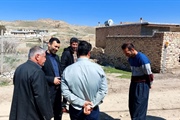 بازدید بخشدار افشار از روستای باشقشلاق