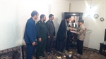 دیدار بخشدار محترم افشار با آزاده سرافراز آقای عزیزعلی بدرلو