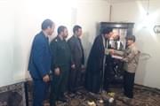 دیدار بخشدار محترم افشار با آزاده سرافراز آقای عزیزعلی بدرلو