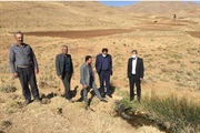 بازدید نجفی و جوانکیا از چشمه و خط انتقال آب شرب روستای زره باش...