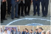 کلنگ زنی پروژه زیرسازی معابر روستای فنوش آباد
