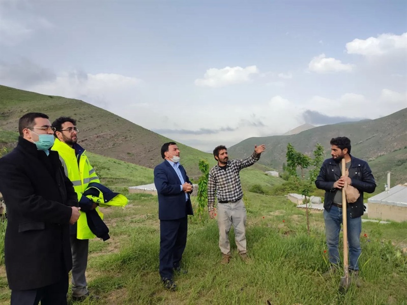 بازدید از روستاهای اسلام آباد، آرانج و انجلین شهرستان خرم دره