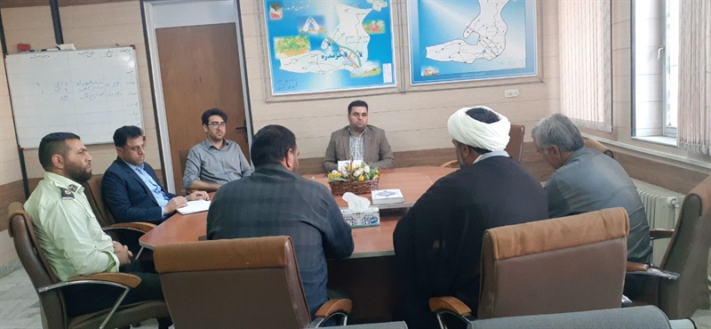 جلسه بررسی مشکلات روستاهای خلیفه لو و باغدره