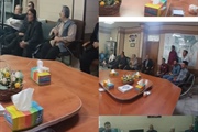 پی گیری مشکلات کشاورزان روستای رحمت اباد