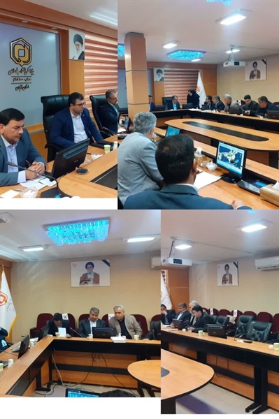 جلسه کمیته تصویب بازنگری و مغایرت طرح هادی روستاهای شهرستان خرم‌دره