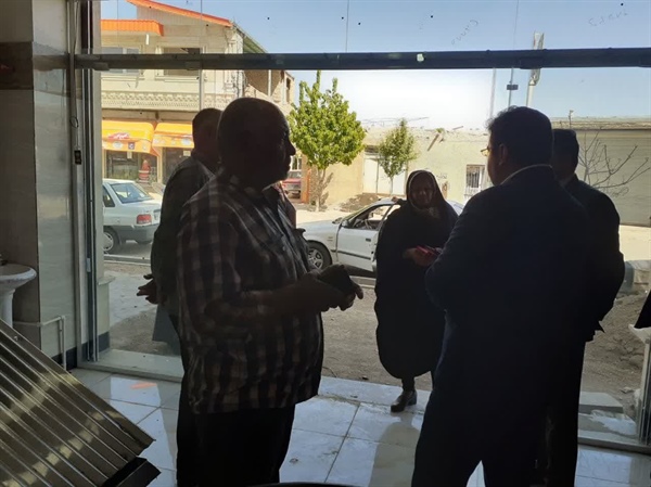 بازدید میدانی اقای مهندس نژاد حسینی بخشدار محترم از نانواییهای روستای شویر