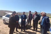 بازدید میدانی مهندس نژاد حسینی بخشدار محترم خرم دره از روستای رحمت...
