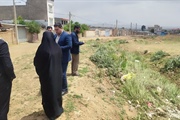 بازدید میدانی مهندس نژاد حسینی بخشدار محترم خرم دره از خیابان ...