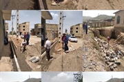 پروژه جدول گذاری روستای فلج