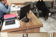 نشست مشورتی مهندس نژاد حسینی بخشدار محترم خرم دره با مدیریت محترم...