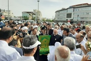 مراسم استقبال از کاروان زیر سایه خورشید