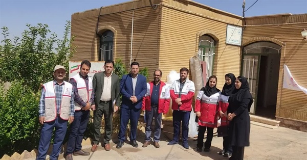 تجهیز خانه هلال روستای الوند