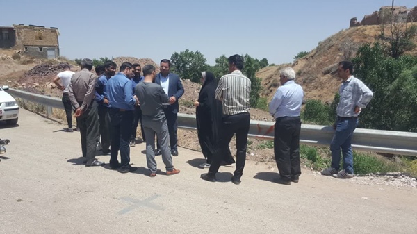 لایروبی و باز گشایی رودخانه روستای فلج
