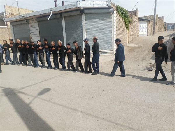 عزاداری در روستای شویر