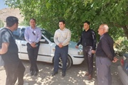 بررسی مشکل ورودی  و اب شرب روستای انجلین