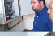 بازدید میدانی مهندس نژاد حسینی بخشدار محترم خرم دره به همراه آقای...