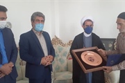 دیدار و تجلیل امام جمعه شهرستان، بخشدارچورزق و مسئولین بخش  با...