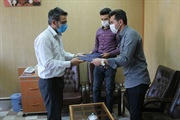 تجلیل از سربازان امریه دهیاریهای بخش مرکزی به مناسبت روز سرباز