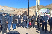 حضور صادقی صفا بخشدار مرکزی در روستاهای ساری آغل و رز