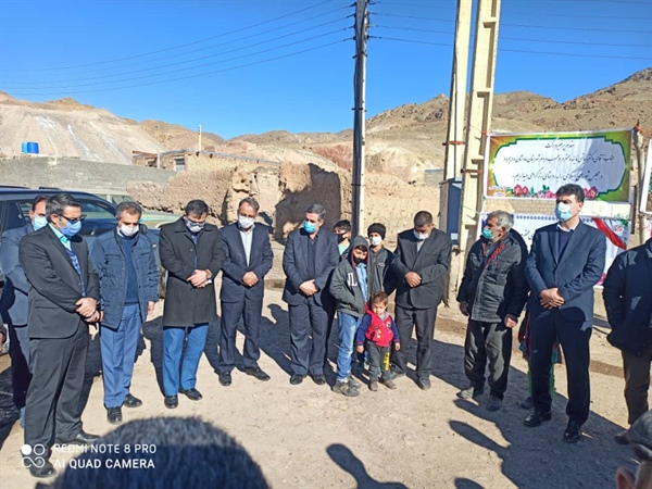 حضور صادقی صفا بخشدار مرکزی در روستاهای ساری آغل و رز