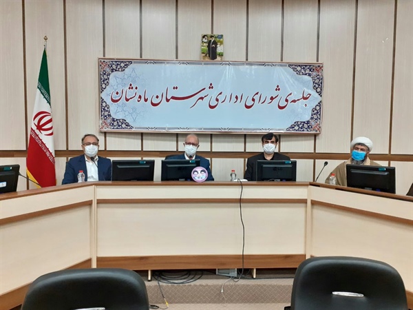 آیین تودیع و معارفه فرماندار شهرستان ماه نشان