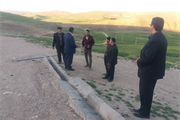 حضور بخشدار مرکزی ماه نشان در روستای بیانلو و دیدار با اعضای شورای...