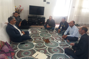 حضور بخشدار مرکزی ماه نشان در روستای لرده شور و دیدار با اعضای...