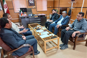 جلسه بررسی روند اجرای زیرسازی معابر روستاهای بخش مرکزی