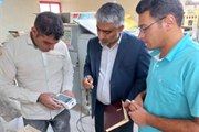 بازدید میدانی بخشدار مرکزی از وضعیت و کیفیت پخت نان در شهر ماه...