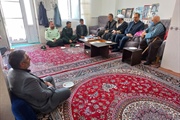 دیدار و تجلیل از خانواده محترم شهید والامقام صادق کریمی با حضور...