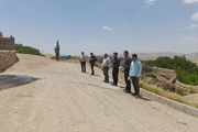 بازید میدانی بخشدار مرکزی از آغاز عملیات قیر پاشی و آسفالت ریزی...
