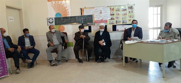 برگزاری جلسه مدیریت پسماندها روستای سعید آباد