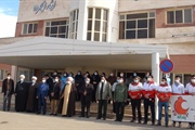 حضور بخشدار مرکزی و جمعی از مدیران ایجرود در برنامه روز پرستار