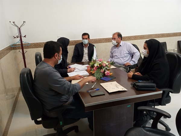 برگزاری جلسه کمیسیون مالی دهیاریهای بخش مرکزی شهرستان ایجرود