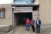 بازدید سرپرست بخشداری مرکزی ایجرود از ساختمان دهیاری وآتش نشانی...