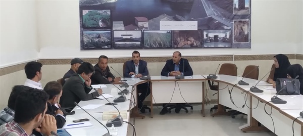 جلسه بررسی مشکلات آب شرب دهستان ایجرود بالا