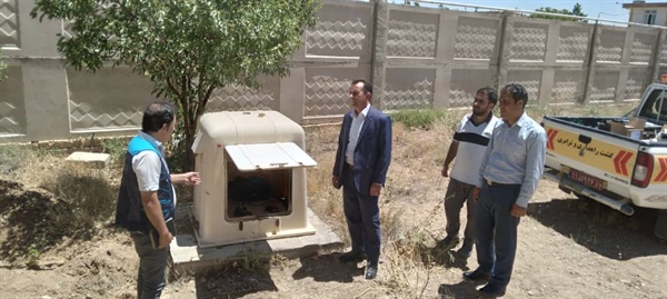 نصب وراه اندازی دستگاه شتابنگار دیجیتال نسل چهار وبرخط زلزله در شهرستان ایجرود