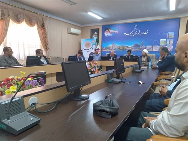 برگزاری آیین تکریم ومعارفه بخشدار مرکزی ایجرود در مورخ1401/04/23 در سالن جلسات فرمانداری شهرستان ایجرود